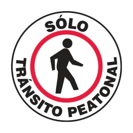 Accuform SLIPGARD FLOOR SIGN PEDESTRIAN SHMFS725 SHMFS725